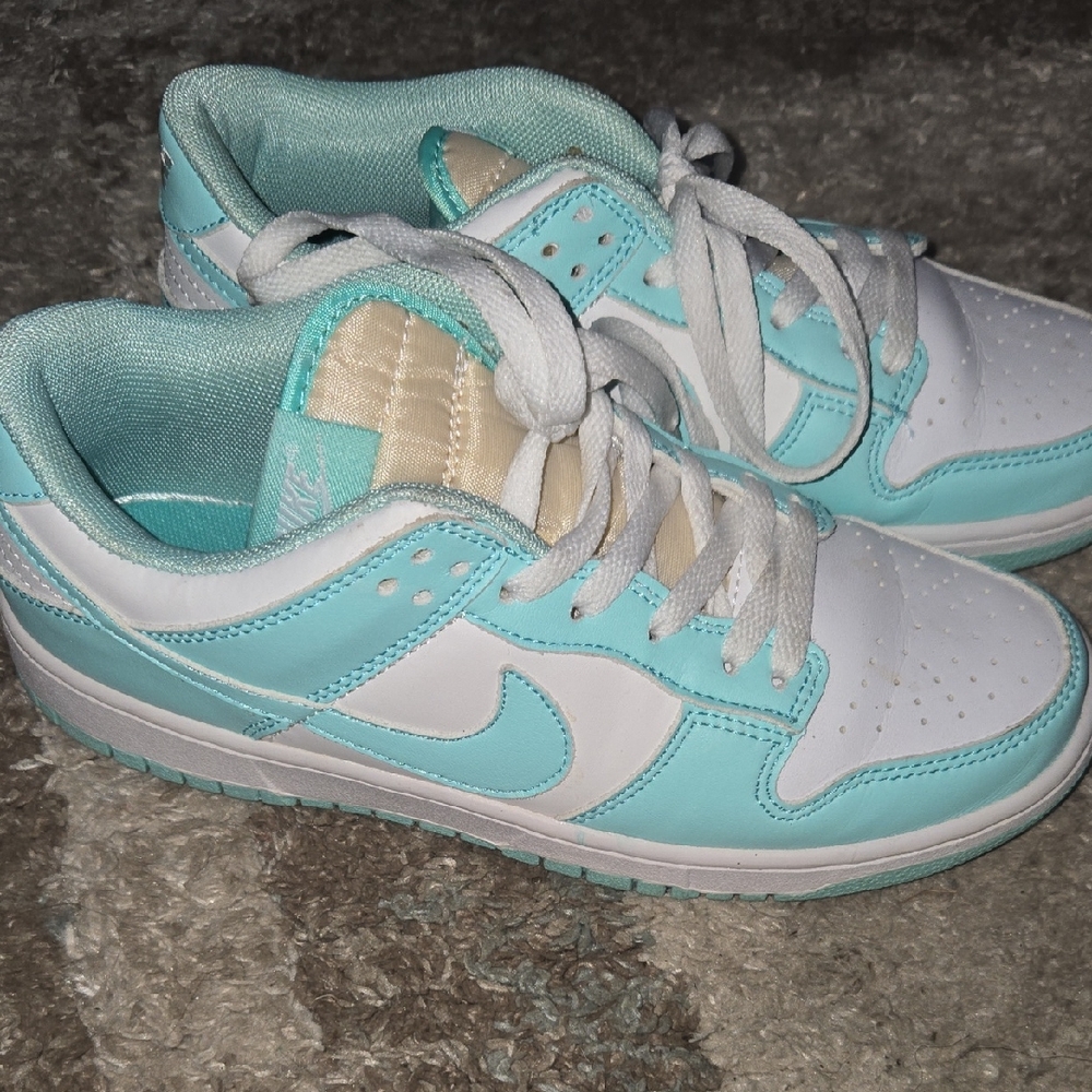 Nike Blue and White Sneakers for Everyday Comfort